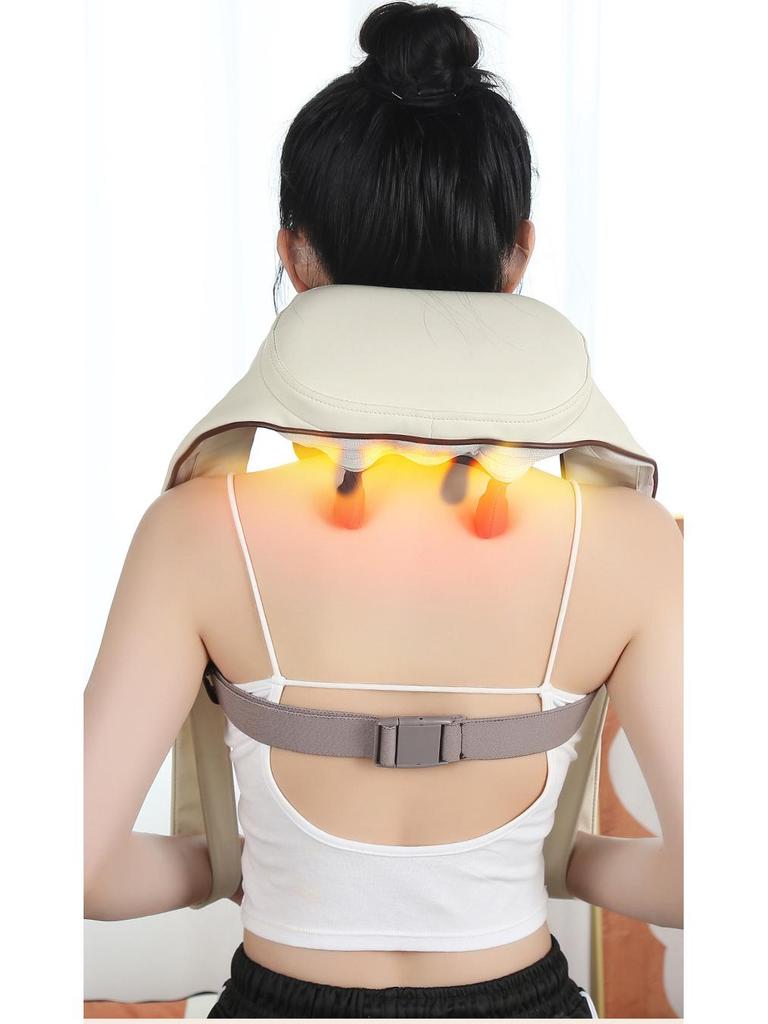 Multifunctional Trapezius & Neck Massager with Heat Therapy