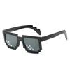 New Fashion Sun Glasses  Sunglasses Creeper Glasses Novelty Mosaic Funny Goggles Boys Girls Pixel Eyewear