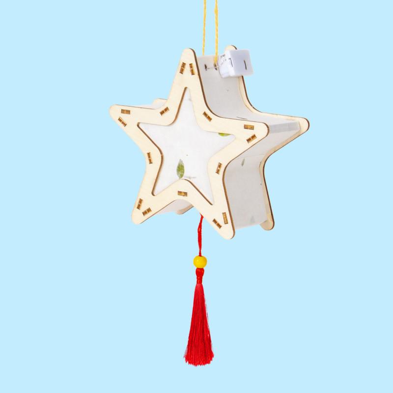 

Traditional Dragon Rabbit Chinese Lanterns Art Craft Kit With Lightup Features For Students And Kids Star