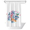 Badezimmer verdickter wasserdichter Vorhang, schimmelfester Duschvorhang, Duschtrennwand-Vorhang, Duschvorhang, Badezimmer-Vorhang, kostenlose Perforation
