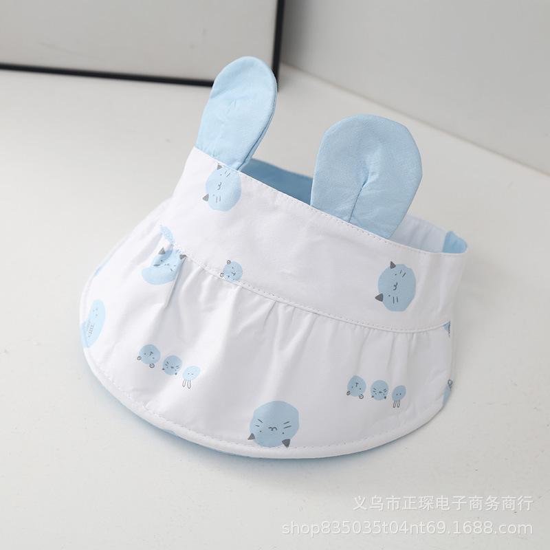 Cute Baby Summer Visor Hat Adjustable Sun Protection Cap For Toddlers Infants Cool Breathable Trendy Beach Outdoor Headwear