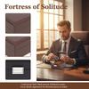 1 Slot Leather Watch Travel Storage Box Men Women Single Watch Case PU Leather Travel Protective Organizer For Business