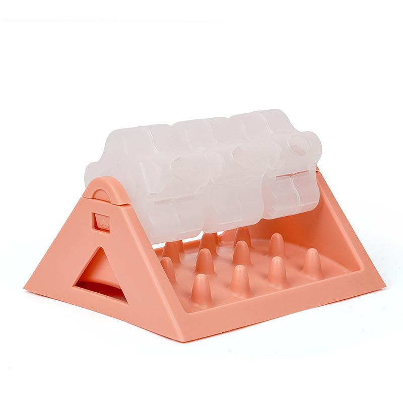 

2026 Interactive Slow Feeder Dog Bowl - Puzzle Toy for Anxiety Relief and Boredom Dog Feeding Toy Puzzle Cat Bowl Controlled Feeding рожевий