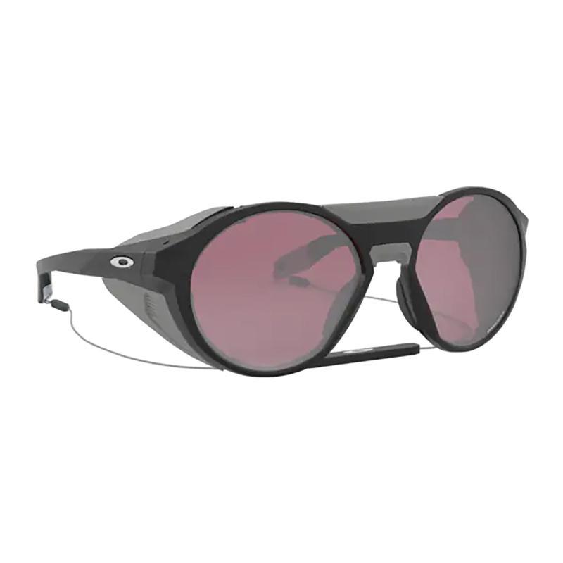 

Oakley Logo Embellished Temples Plate Frame Round Sunglasses Unisex Couple Black 56 чёрный