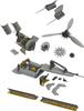 Eduard 1/48 Big Thin Fw190A-6 Parts Set (for Eduard) Plastic Model Kit Parts EDUSIN648140 (Airplane)