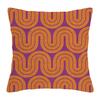 Home Decor Abstract & Geometric Patterned Pillow Covers Pattern Cushion Cover Suitable For Sofa Bedroom Car Pillow Cover