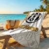 Juventus Personalized Name Beach Towel Quick-Dry Soft Microfiber Suitable for Sports Travel Swimming Yoga Bathroom Beach And Pool