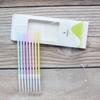 Small Fresh Rainbow Color Slender Straight Pole Pencil Birthday Candle Creative Romantic Party Macaron Color Candle