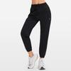 Unisex Quick-Dry Breathable Running Pants with Double Side Pockets and Elastic Drawstring
