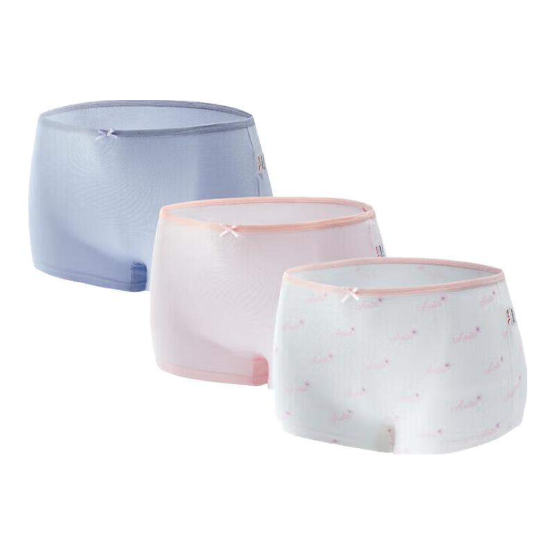 ANTA Kids Girls Boxer Briefs 3-Pack S