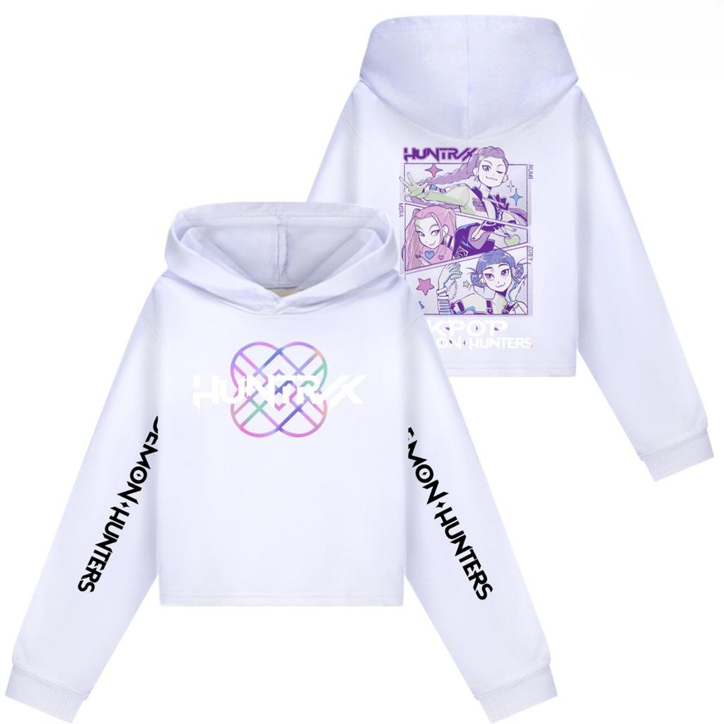 Kids' Long Sleeve Loose Pullover Letter Print Drawstring Hooded Sweatshirt