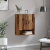 Wall Mounted Wall Cabinet Reclaimed Wood Look 60 x 31 x 70 cm Engineered Wood