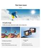 5K HD Sports Camera with Image Stabilization, Dual Color Screen & WiFi Remote for Outdoor Cycling