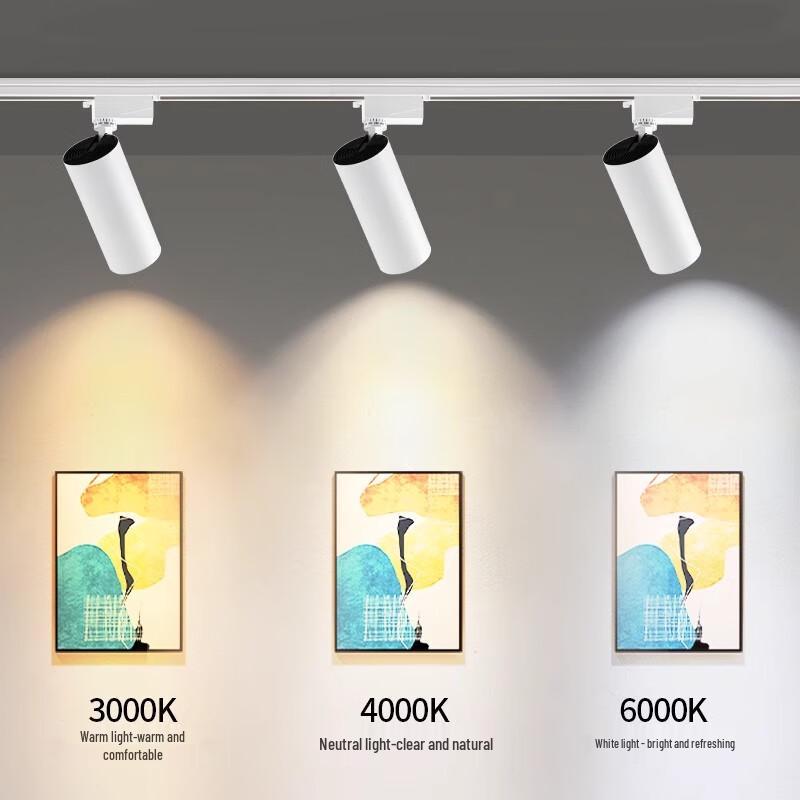 JIAOJIAOZHE LED COB Surface-Mounted Track Spotlight