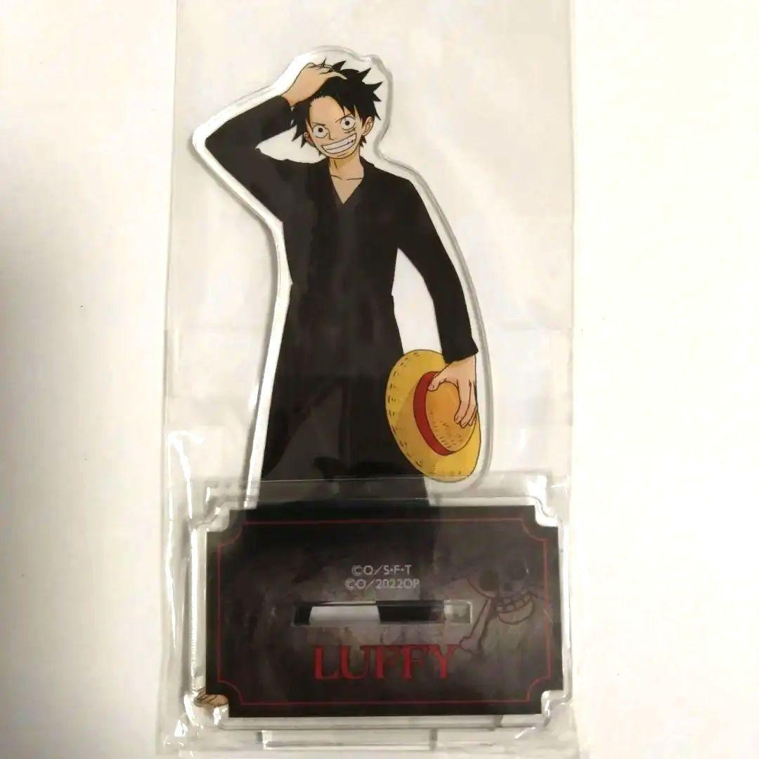 Used One Piece Luffy Acrylic Stand Gokurakuyu New