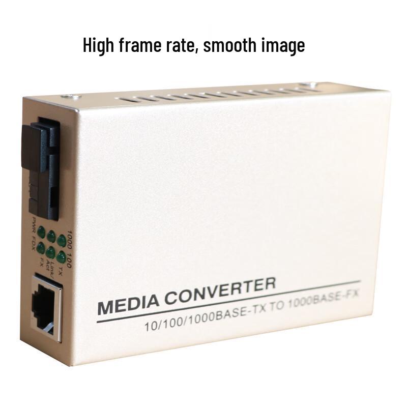 Telecom-Grade Fiber Optic Media Converter