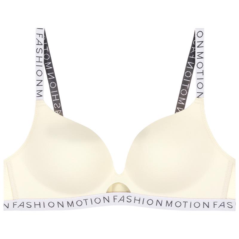Women's Wireless Padded Bra Set: Adjustable, Push-Up One-Piece for Small Bust