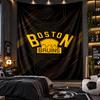 Wall Hanging Tapestry Boston Bruins Print Cloth for Living Room Bedroom Home Decor