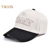 Women Baseball Cap Adjustable Cotton Embroidery Letters Baseball Cap Outdoor Ponytail Truck Hat for Casual Daily Wear