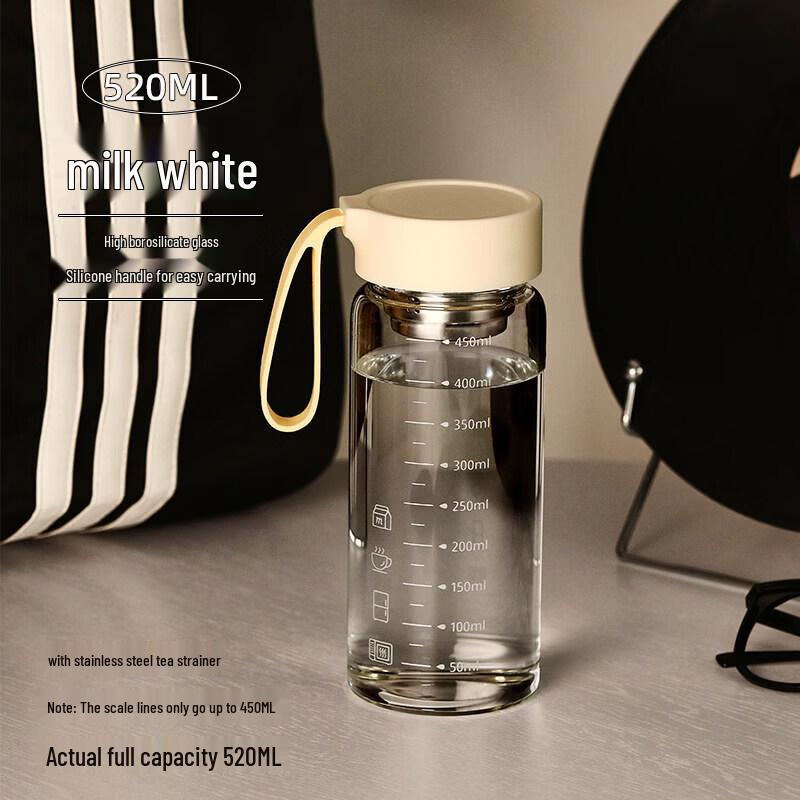 Portable High Borosilicate Glass Measuring Cup
