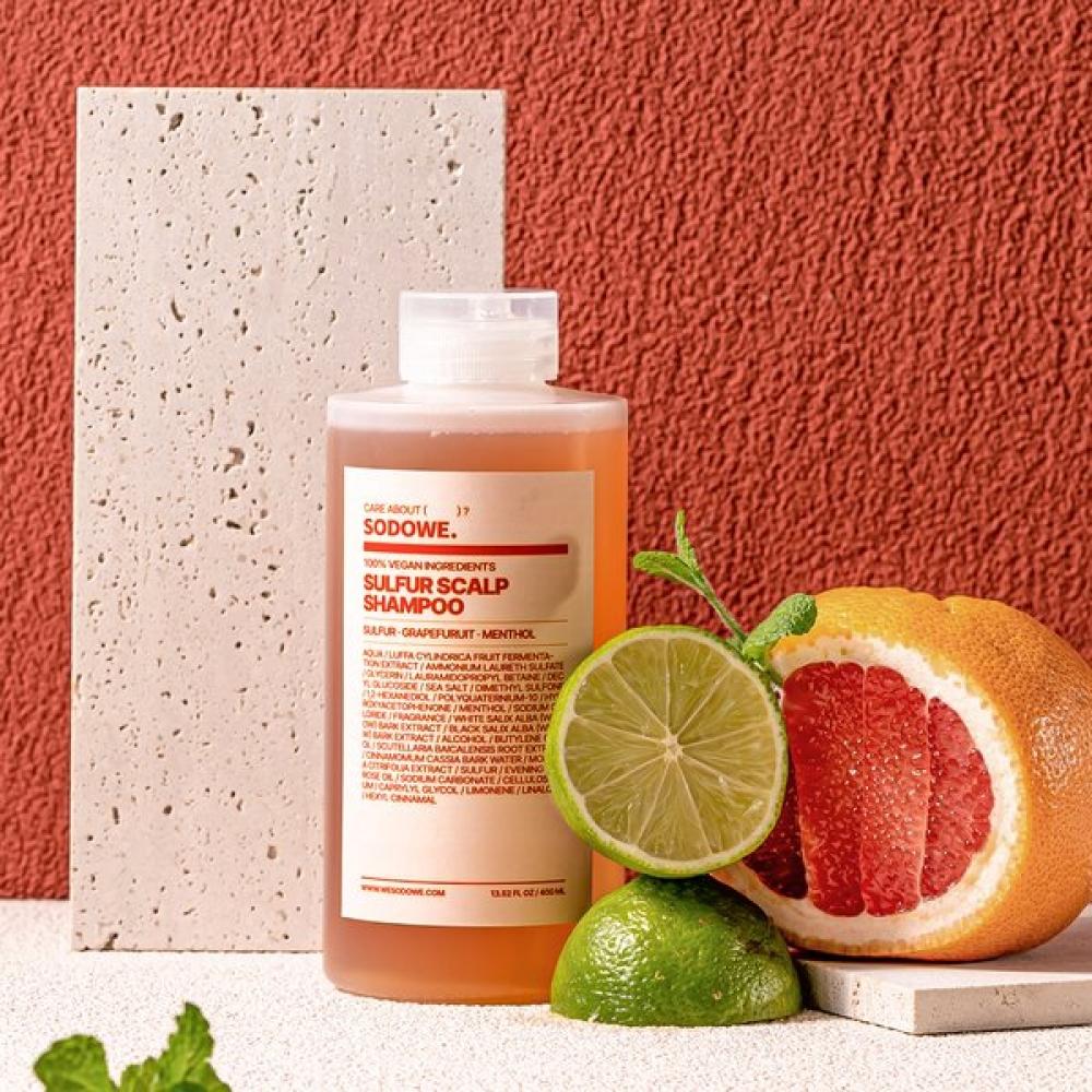 Sawdoo Sulphur Oil Pulling Scalp Shampoo 400ml