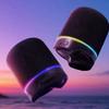 RGB Bunte Lichter Split Bluetooth Lautsprecher Magnetisch Abnehmbarer Lautsprecher Zuhause Reise