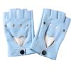 Women's Half-Finger Steel Pole Dance Gloves for Nightclub and Fashion Shows