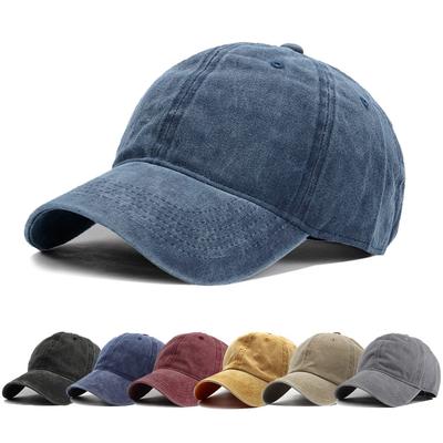 Vintage Adjustable Baseball Cap for Men Women Fashion Golf Dad Hat for Running Camping Hiking Hats Trendy Unstructured UV Protection Trucker Hats