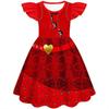 New Halloween Vampire Descendants 4 Children'S Flying Sleeve Dress 3D Printed Children'S Suit Skirt