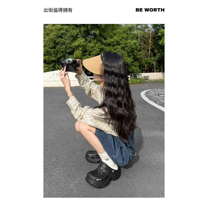Women S Thick Sole Eva Clogs Summer Outdoor Non Slip Shoes
