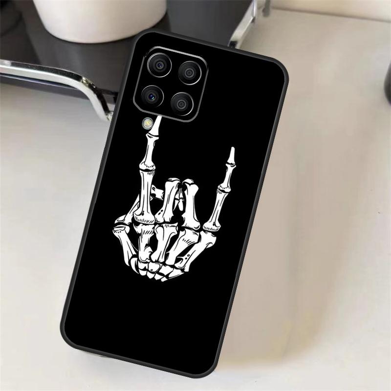 Gothic Witch Satan Case For Samsung Galaxy M53 M33 M23 M13 M14 M34 M54 M12 M22 M32 M52 M11 M51 M30s M31s Cover