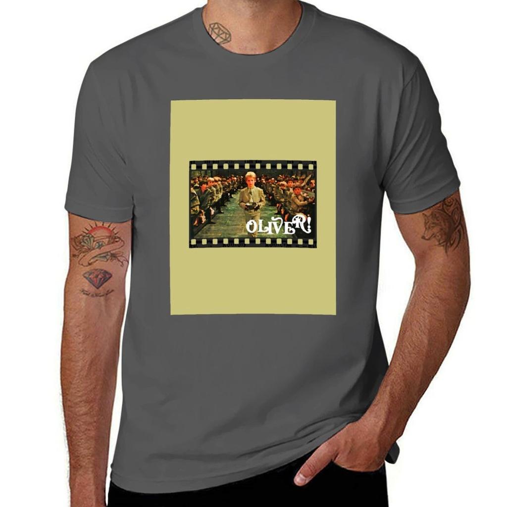 Oliver Musical Frame Graphic Tshirt Big Size Simple Tshirt