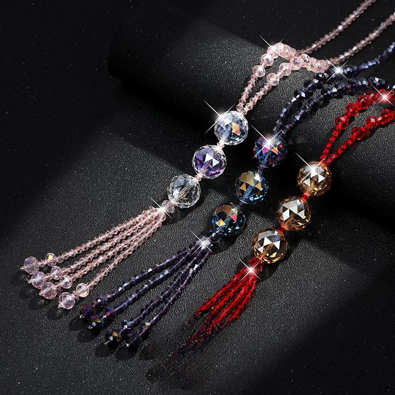 Eyecatching Crystal Necklace For Women In Vibrant Colors Ideal For Any Fashion Style