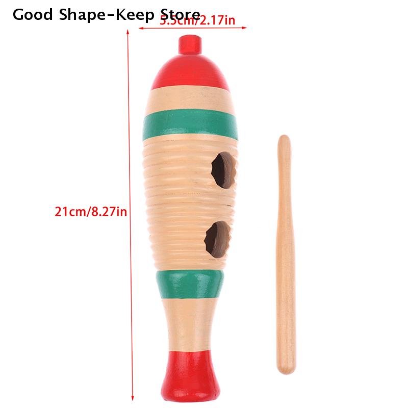 Wooden Music Learning Children's Educational Toys Fish Toy Game Orff Percussion Musical Instrument For Beginners Toddler