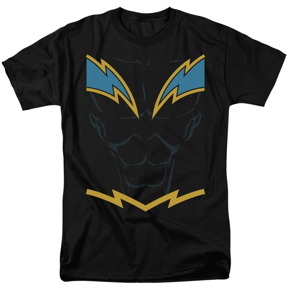 DC Comics - Justice League - Black Lightning -  Unisex Children s T-shirt - Black 120