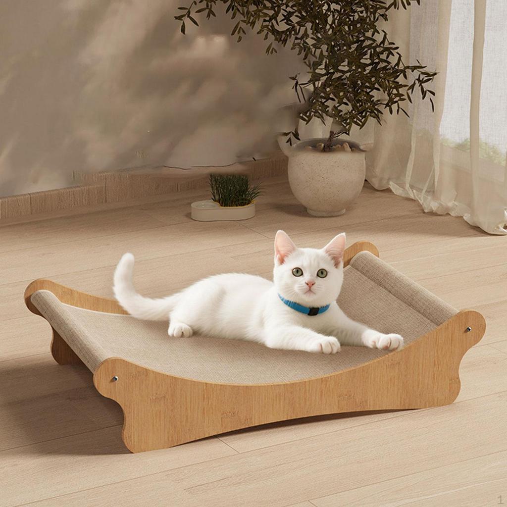 Cat Bed and Scratching Pad for Cats, Claw Toy Rest Area