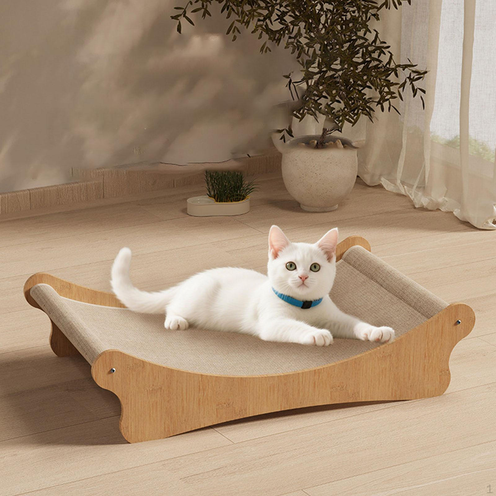 

Лежанка для кошек и когтеточка для кошек, игрушка для когтей, место для отдыха Large