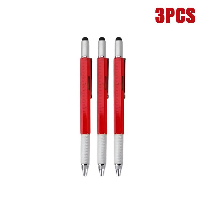 Multifunkčné pero 7 v 1 s dotykovou obrazovkou Kapacitné pero stylusu so skrutkovačom