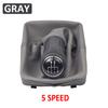 High Quality Manual 5 Speed Gear Shift Knob For VW Polo 9N 9N2 2002-2009 Car Stick Gear Shifter Lever Knob Leather Boot
