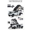 1/32 Tesla Cyber the Truck Pickup Alloy Camping RV Car Model Diecasts Metal Toy Van Motorhome Touring Car Model Sound Light Kids Gifts