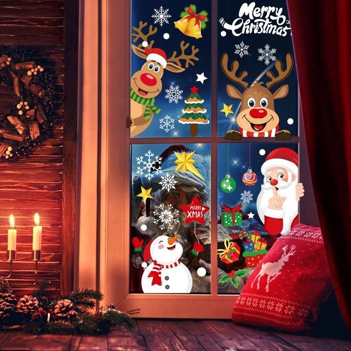 Autocollants de Noël - BAYNETIN - Sty22062301 - 256 autocollants - Multicolore - Faciles à appliquer