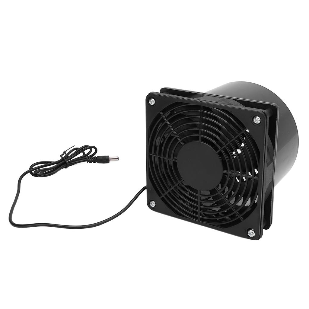 Solar Powered Flange Exhaust Fan 5W Duct Solar Fan 5V Solar Panel Ventilation Fan for Greenhouse Chicken Coop Shed IP65