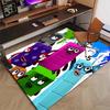1pc 3D-Number-Blocks-Cartoon Design Printed Area Rug Carpet for Bedroom Living Room Home Decor Rugs Mat Non Slip Mat Rug for Bedside