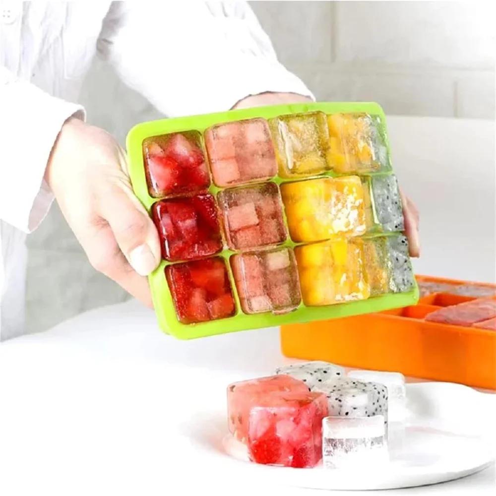 Compartment Home Silicone Ice Mould Stanleys Cup Cube Mold Ice Cream Machine Bar Wine Maker Non-toxic Durable Kitchen Tools