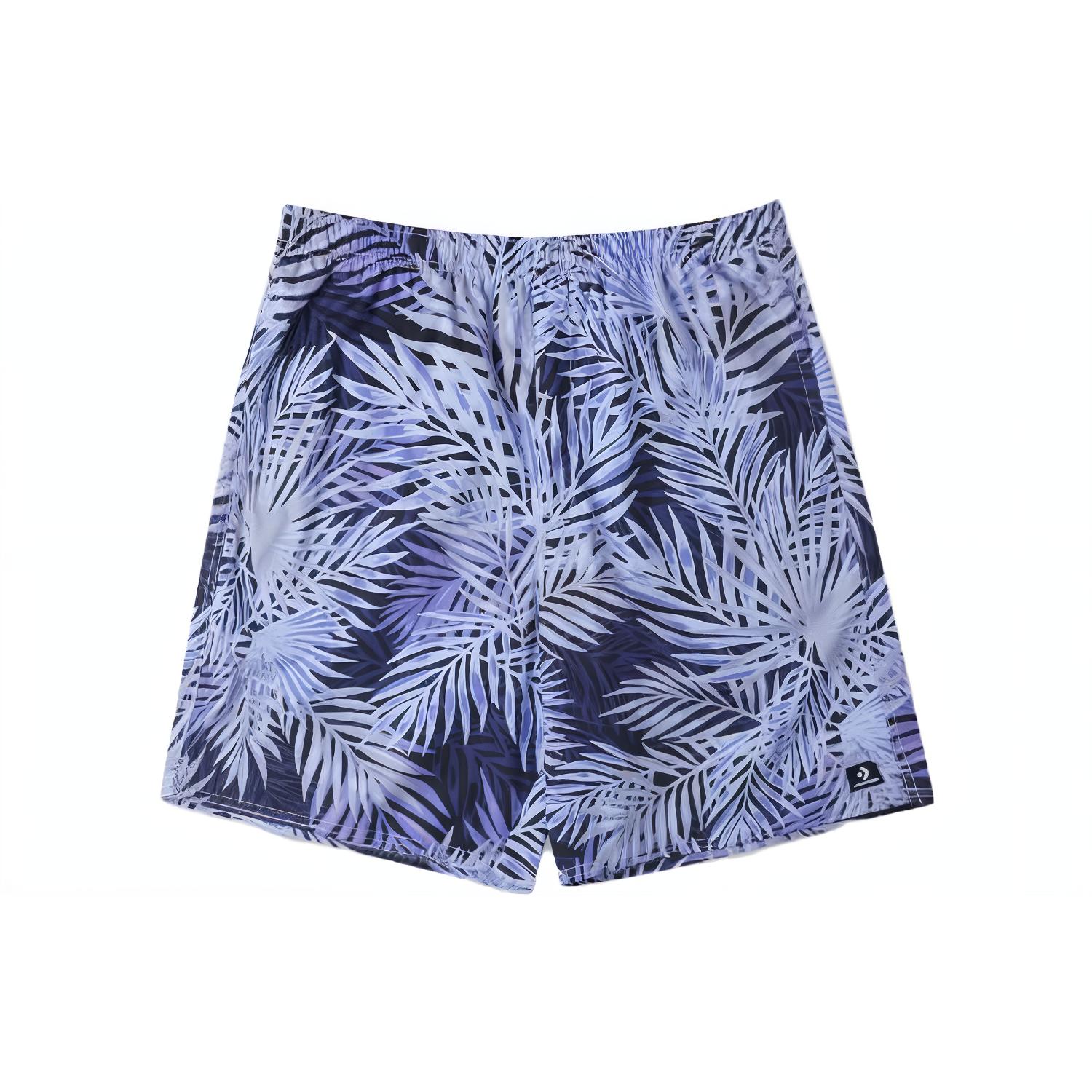 

New Converse Casual Shorts Men s All Over Print 10023278-A01 L