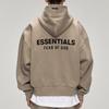 Fear of God Essentials Classic Full Zip-Up Hoodie 'Homestead Heather' Men's 192AS254781F