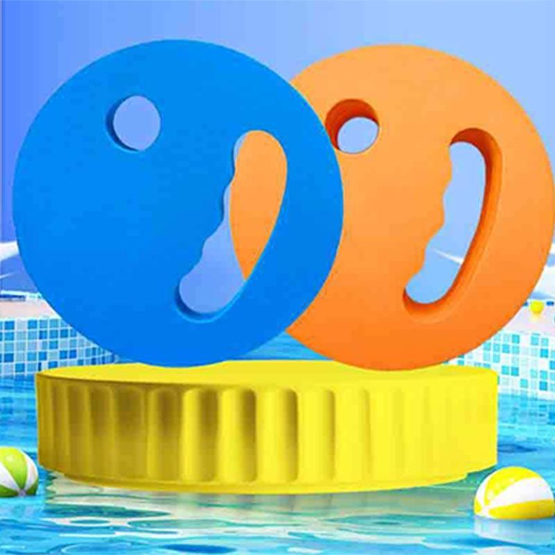 Swimming Hand Paddles Round Foams Resistance Discs For Water Aerobics Pool Exercise Adult Beginner Training Gear
