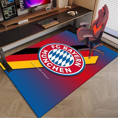 Munich Football Club Printed Area Rug for Office, Chair Rug, Decorative Carpet Floor Mat, Large Size Fan Gifts Christmas Gifts