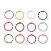 5pcs/lot 30mm KeyRing Colorful Open Ring Buckle Lobster Clasp Keychain Connector Clasps For DIY Jewelry Making Supplies