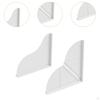 2 Pieces Guard, Bath Tub Guards, Accessory Versatile Portable Durability Premium Silicone Reusable